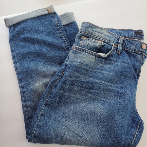 J Brand Denim - J Brand Stantiago Straight Crop Boyfriend Jeans Women's Size 27 EUC